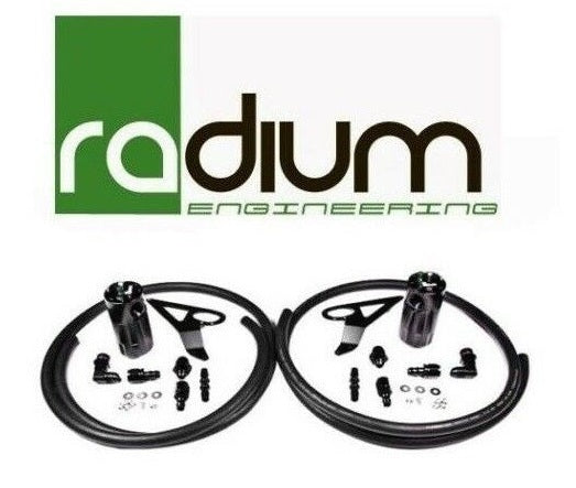Radium Dual Catch Can Kit Fits Scion FR-S / Subaru BRZ - 20-0103