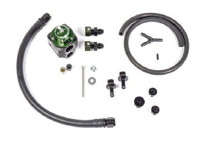 Radium For 08-17 Subaru Sti Fuel Pressure Regulator Kit (Green) - 20-0265-01