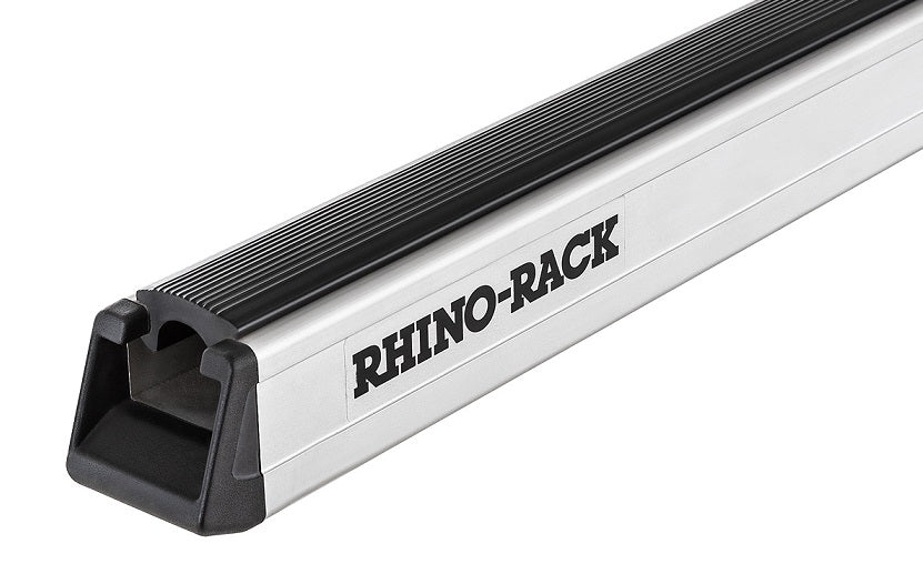 Rhino Rack Universal Roof Rack Crossbar Heavy Duty Load Bar Silver 50IN RB1250S