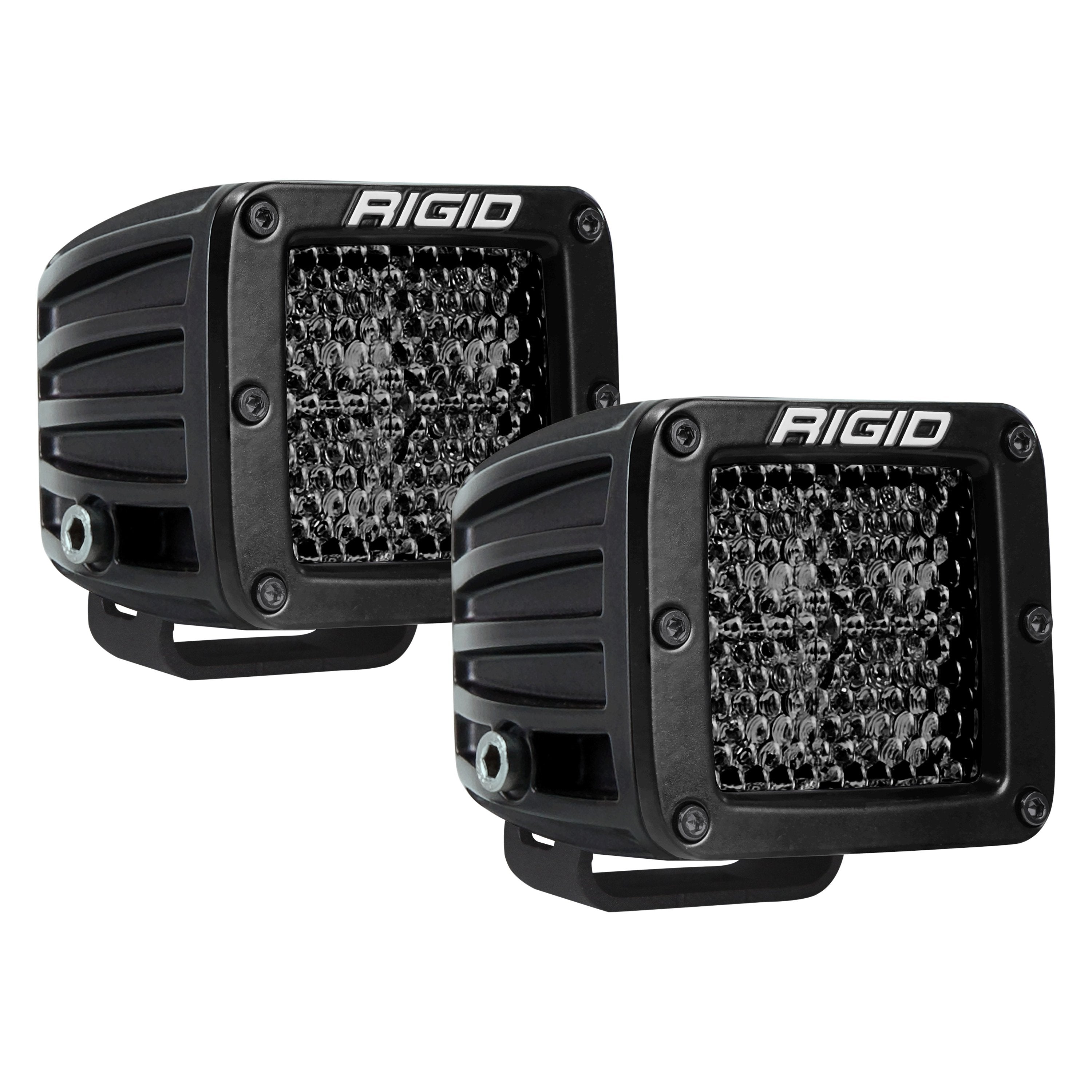Rigid Industries D-Series Pro Midnight 3" 2x30W Spot Beam LED Lights - 202513BLK
