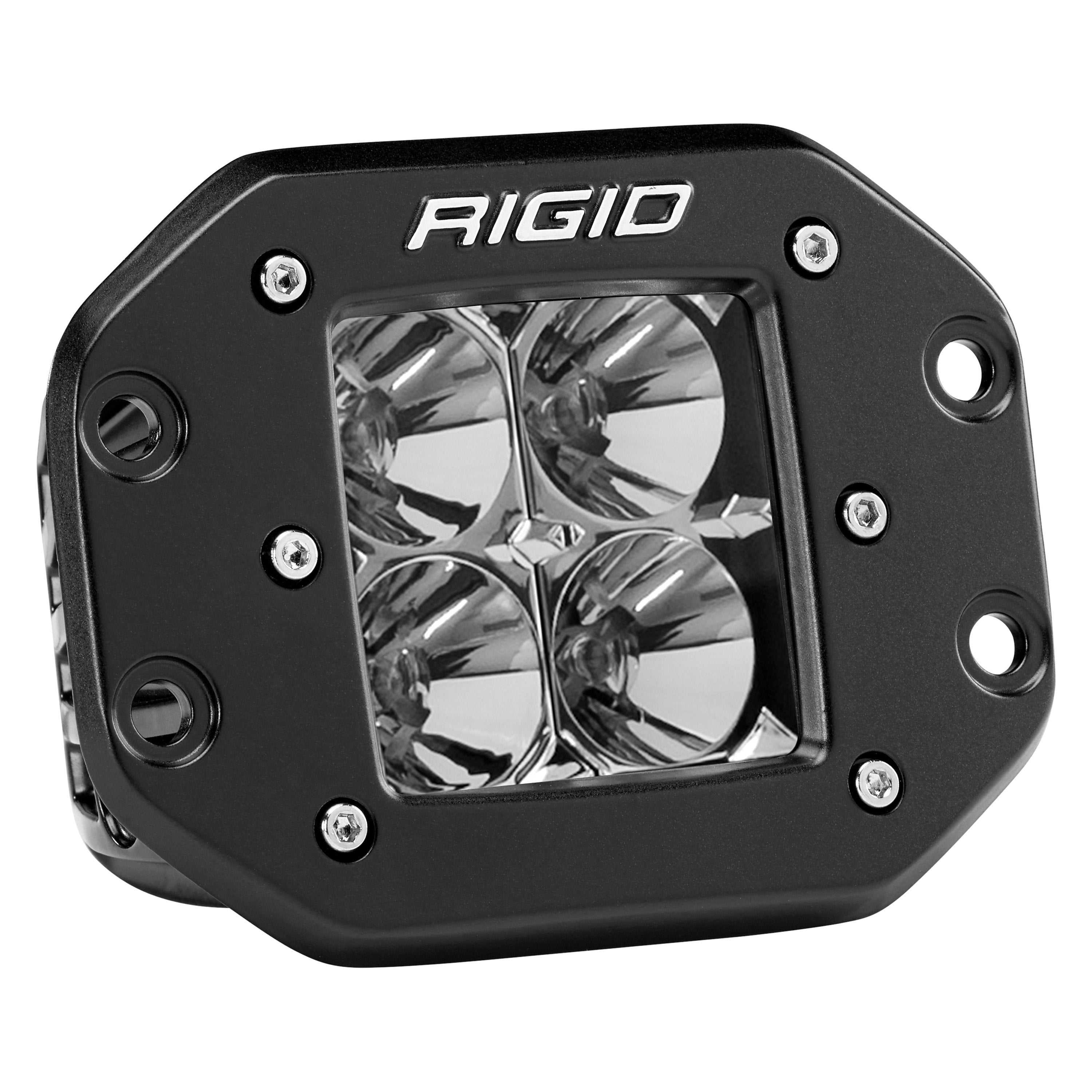 Rigid Industries D-Series Pro Flood Flush Mount 3" 30W LED Light - 211113