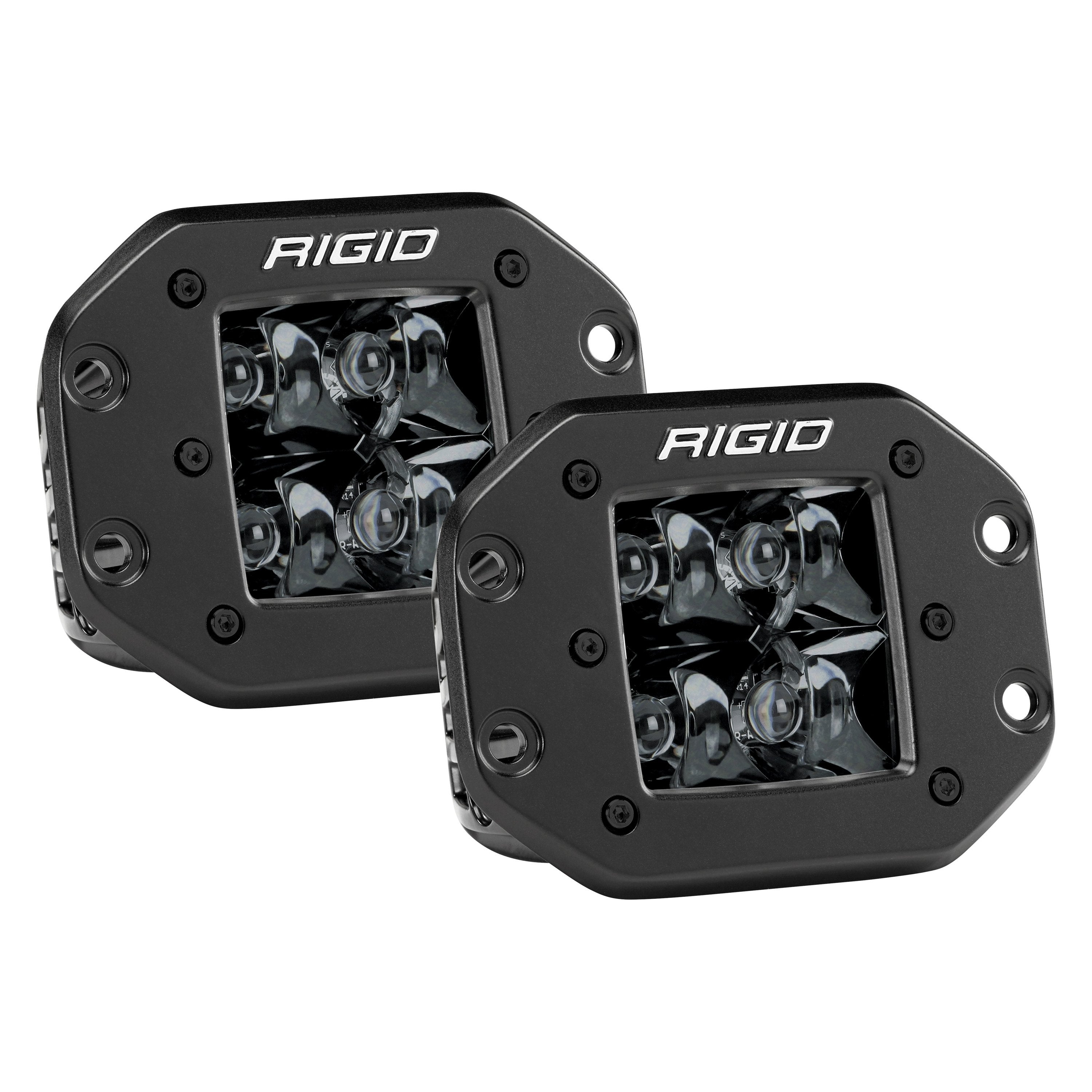 Rigid Industries D-Series Pro Midnight Spot 3" Flush Mount LED Lights- 212213BLK
