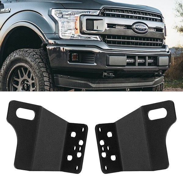 Rigid Industries Bumper Mounts For 20" SR & E-Series For 2018+ Ford F-150- 41674