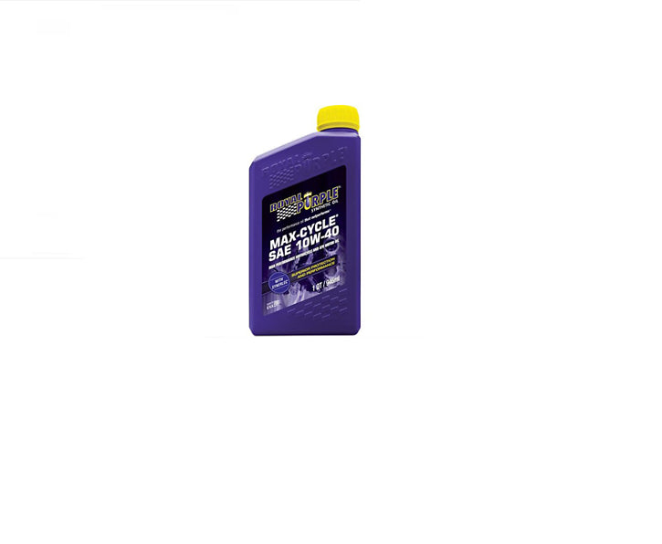 Royal Purple 10W40 Max-Cycle Synthetic Motorcycle Engine Oil 1-Quart 01315