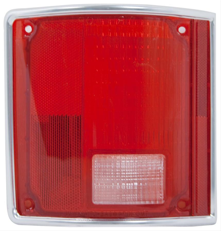 Sherman Parts Left&Rİght Outer Replace Tail Light Lens For Chevy GMC 1973-1991