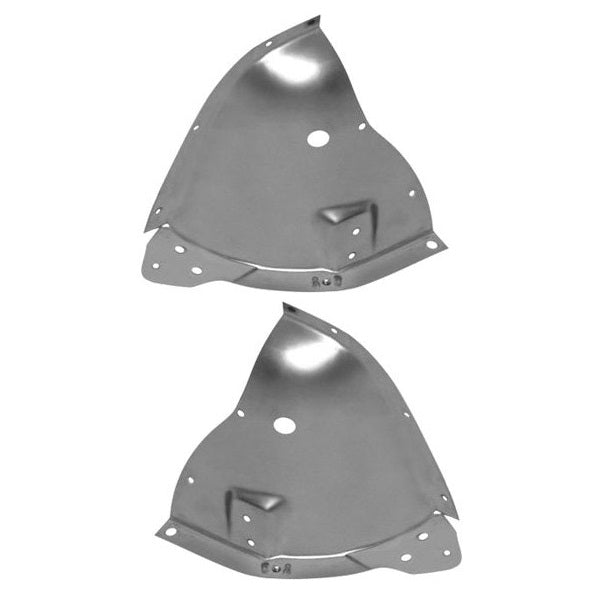 Sherman Parts Left&Right Fender Splash Shield For Chevy Nomad/Belair/150/210 57