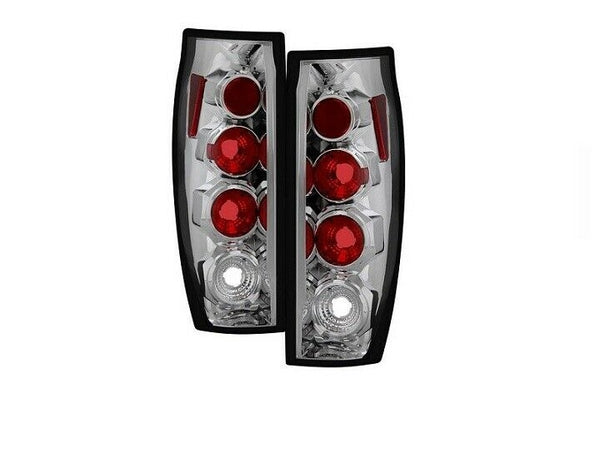 Spyder Auto Euro Style Chrome Tail Lights For 02 - 06 Chevy Avalanche - 5001115