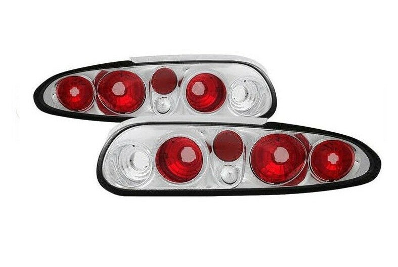 Spyder Auto Euro Style Chrome Tail Lights for 1993 - 2002 Chevy Camaro - 5001207