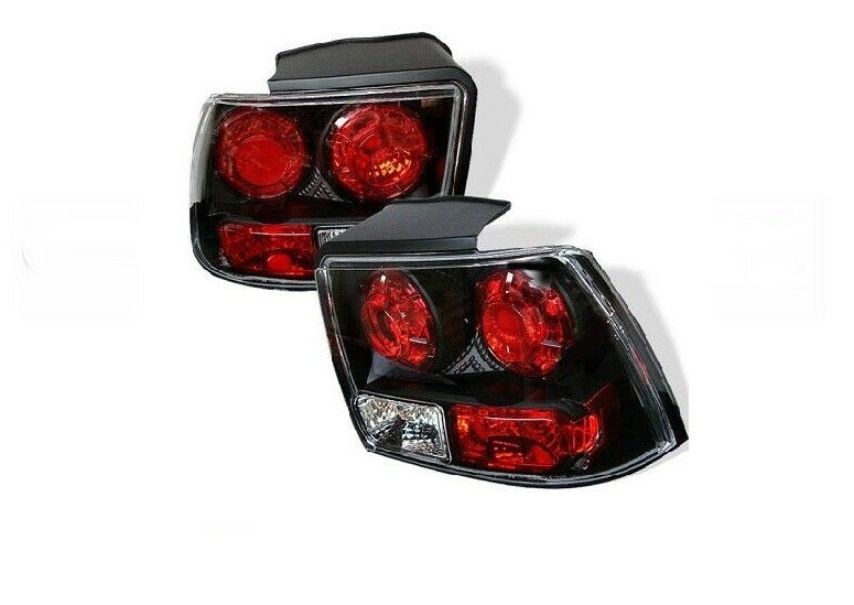 Spyder Auto Euro Style Black Tail Lights for 99-04 Ford Mustang - 5003669