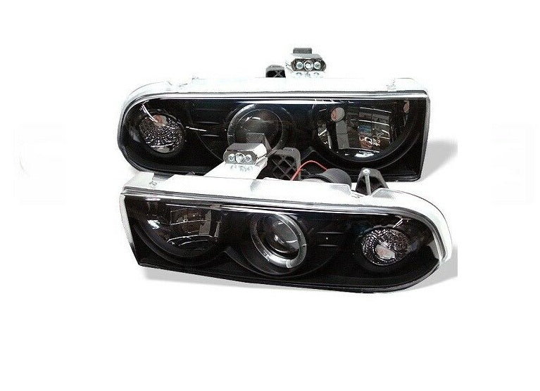 Spyder Auto Halo LED Projector Headlights for 98-04 S10 / 98-05 Blazer - 5009524