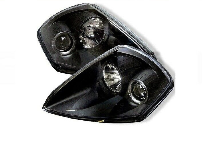Spyder Auto LED Projector Black Headlights For 00-05 Mitsubishi Eclipse  5011374