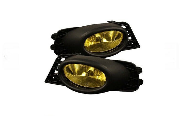 Spyder Auto OEM Yellow Fog Lights W/ Switch Fits 09-11 Honda Civic 4Dr - 5020703