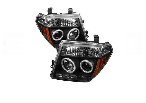 Spyder Auto CCFL Halo Projector Head Lights Fits Frontier/Pathfinder - 5033949