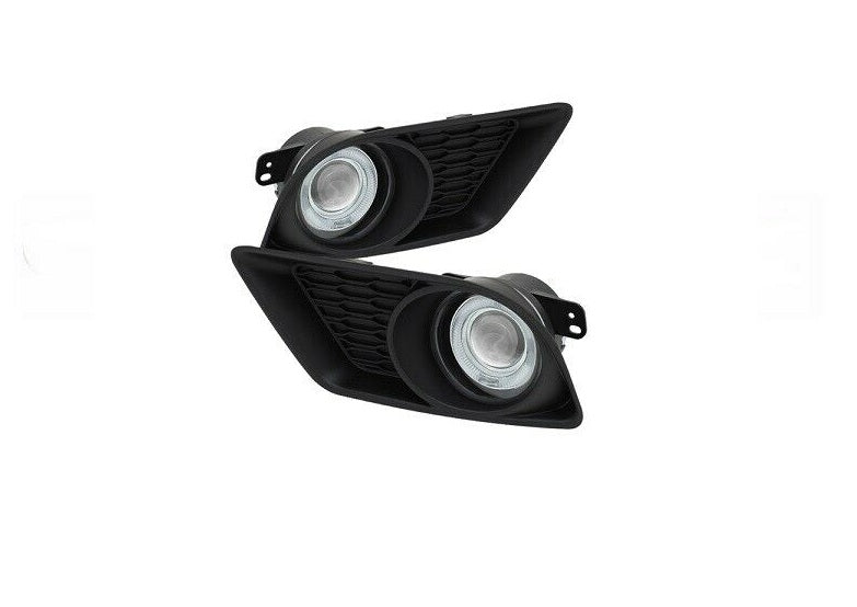Spyder Auto Halo Projector Fog Lights w/Switch for 11-14 Dodge Charger - 5073273