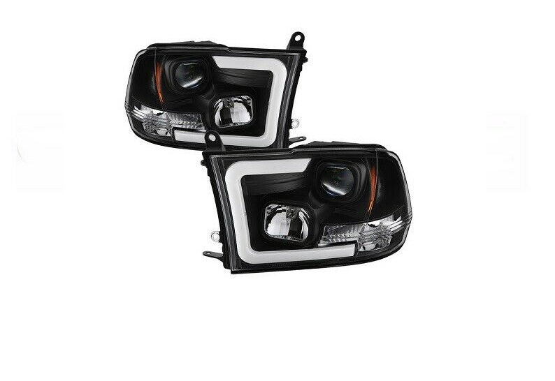 Spyder Auto Black Projector Head Lights For 10-16 Ram 1500/2500/3500 - 5084811