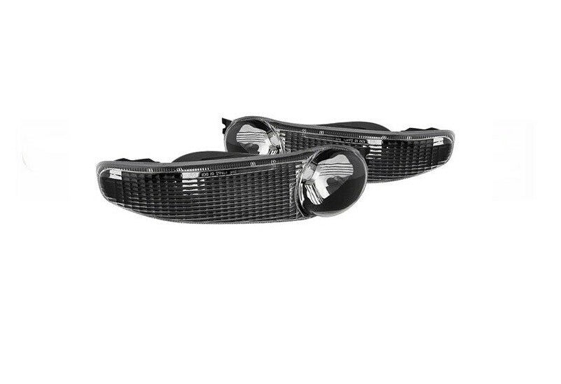 Spyder Auto Black Bumper Lights For 00-06 GMC Sierra & Yukon Denali - 9027079
