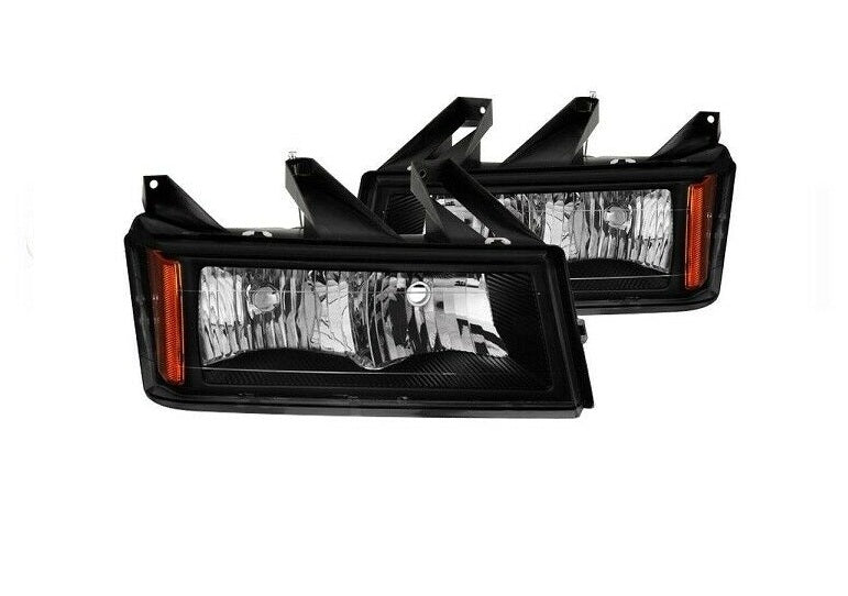 Spyder Head Lights Factory Style Set for 2004 - 2012 Chevy Colorado - 9040177