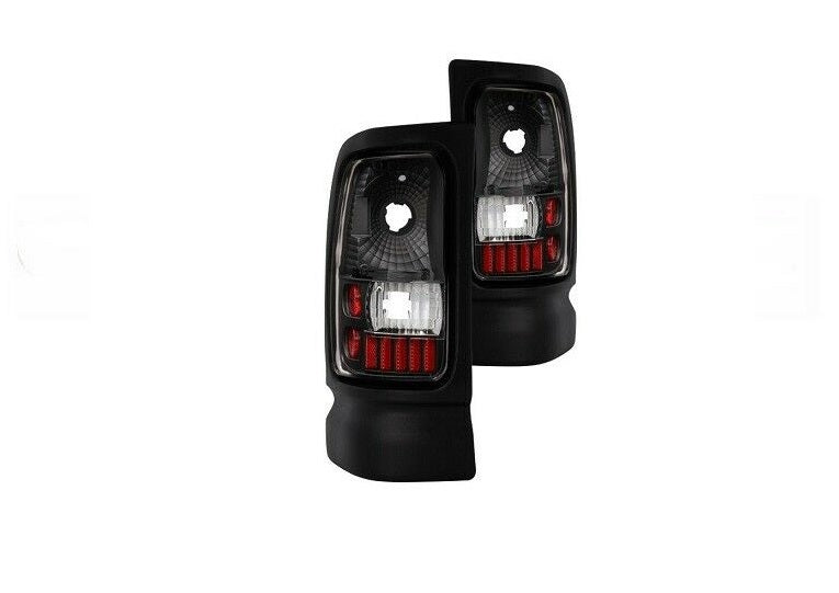 Spyder Auto Euro Style Black Tail Lights For 94-01 Dodge Ram 1500-3500 - 5012753