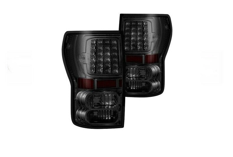 Spyder LED Smoked Tail Lights Set of 2 for 2007 - 2013 Toyota Tundra - 5013231