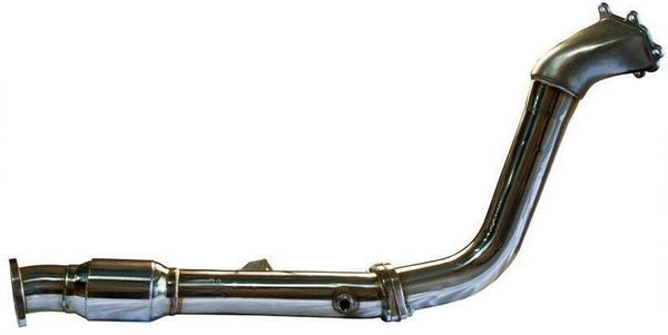 Turbo XS For 02-07 WRX-STi/04-08 Forester XT High Flow Catted Downpipe- WS02-DPC