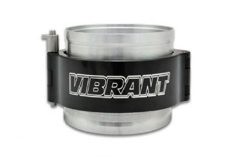 Vibrant Performance Anodized Black 6061 Aluminum 3.5in HD Clamp System Assembly