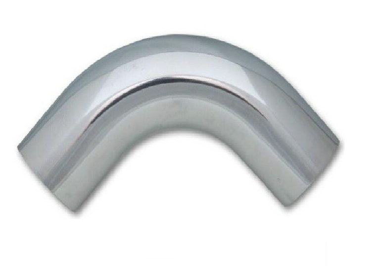 Vibrant Performance Polished 90 Degree Aluminum Bend, 3.5" O.D. - 2891