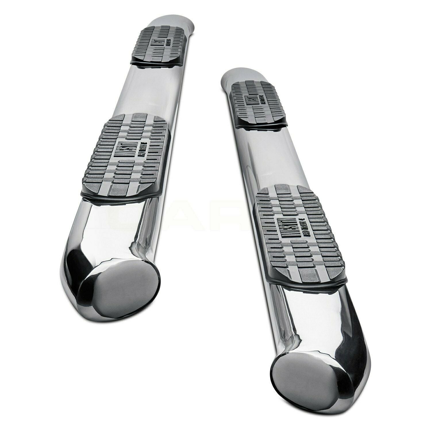 Westin For 09-14 Ford F-150 PRO TRAXX Oval Nerf Bars 4"Polished Stainless Steel